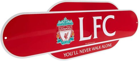 Liverpool FC You´ll Never Walk Alone Retro Plaque in Saudi Arabia