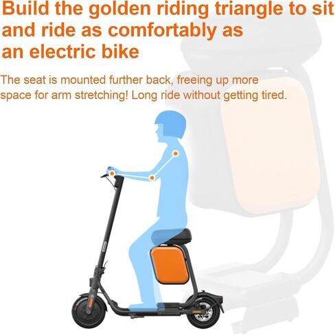 Multi-Function Seat for Segway Ninebot F Series (F20 F25 F30 F40) Electric Kick Scooter (F20F25F30F40) in Kuwait