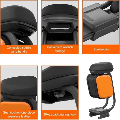 Multi-Function Seat for Segway Ninebot F Series (F20 F25 F30 F40) Electric Kick Scooter (F20F25F30F40) in Kuwait