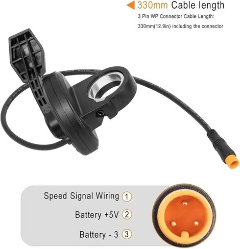 Electric Scooter Throttle Accelerator Compatible with IScooter IX3 IX4 Urban Glide E-Cross ONE Pro2 Thumb Dia Accelerator Replacement Parts Scooter Parts in Saudi Arabia