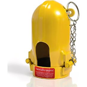 Upgraded Acetylene Gas Cylinder Regulator Protector Safety Cap - Fine Thread 3-1/8" x 11 | Heavy-Duty Valve Guard for High Pressure Tanks | DOT/OSHA Compliant, Drop-Proof 2-Year Warranty (GT-11) in Saudi Arabia