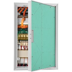 Aluminum Alloy Access Door with Handle, 19.68x19.68 Inch for Electrical Plumbing Inspection, Wall/Ceiling Mount for Home Commercial Use in Saudi Arabia