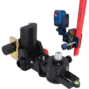 Fine Tuning Bracket Laser Level Adapter,1/4"-20 Male Threaded and 5/8" Mount Adapter Laser Level Positioning Base, 360 Degree Rotation Adjustable for Roads, Tunnels, Bridges,Outdoor Use in Saudi Arabia