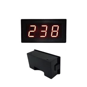 1 قطعة YB5130 التيار المتناوب الفولتميتر 30-500 فولت الجهد متر 0.56 ''0.8 بوصة LED شاشة الجهد الرقمي 110 فولت 220 فولت 380 فولت فولت لوحة متر الفولتميترو (0.56 أزرق (نصف أسود)) in Kuwait