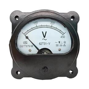 1 قطعة 62T51-V التيار المتناوب التناظرية الفولتميتر فولت عداد لوحة 250 فولت 300 فولت 450 فولت 500 فولت 1000 فولت 85*85 مللي متر (AC450V) in Kuwait