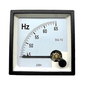 1 قطعة SQ-72 45-65 هرتز التيار المتناوب 100 فولت 220 فولت 380 فولت SQ72 الأرقام العربية 45-55 هرتز هرتز تردد عداد لوحة التيار المتناوب 220 فولت (220 فولت) in Kuwait