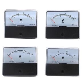 1 قطعة DH-670 Anlog الفولتميتر 1V2V3V5V10V15V20V30V40V50V100V150V200V250V300V400V450V500V الجهد عداد لوحة (500 فولت) in Kuwait