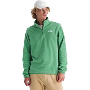 The North Face Men's Glacier Fleece Quarter Zip Jacket - 2 Zippered Hand Pockets, Comfortable Stretch Fabric, Summit Navy, Medium in Saudi Arabia