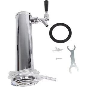 صنبور واحد مطلي بالكروم برج البيرة صنبور واحد/صنبور برج البيرة الفولاذ المقاوم للصدأ مشروع عمود البيرة بار الملحقات موزع الجعة in Kuwait