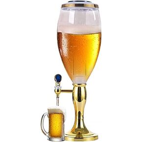 Beer Drinks Dispenser Beer Dispenser, Beverage Dispenser with Faucet, 3L Beer Dispenser, Spherical Beverage Dispenser, Bar Beverage Tower Home Bar Cask Ale Dispenser in Kuwait