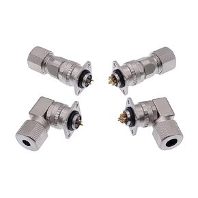 Servo Motor Connector CM10 10pin Angle Straight 2 Core Servo Encoder Socket DDK Metal Connectors 1Pcs(Straight 10Pin Plug) in Saudi Arabia