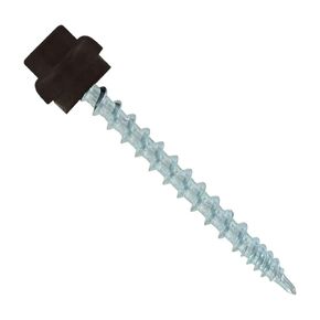 ST تثبيت Micro-Bit ZXL WoodBinder من المعدن إلى الخشب #10 × 1 1/2 بوصة براغي مجلفنة مع غسالة مطاطية EPDM، عدد 250 - مصممة للأسقف المعدنية والألواح الجانبية in Kuwait