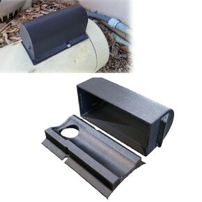 غطاء مكثف بديل متوافق مع مضخة Pentair SuperFlow 1.5HP أحادية السرعة، متوافق مع غطاء مكثف تشغيل المحرك CBB65 مقاس 50 مم لتشغيل محرك آمن وبارد (أسود) in Kuwait