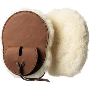 Mohair Cinch Buckle Guard for Horse Equine Strap Girth Buckle Guard Covers Leather Cinch End Protectors Cushioned Fleece Leather Horse for Western Mohair & English Girth in Saudi Arabia