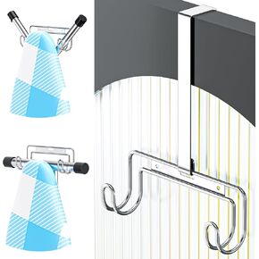 Ironing Board Holder Wall Mount, Over The Door Ironing Board Holder, Over The Door Or Wall Mount Ironing Board Hanger for Y & T Leg Iron Boards (Black) in Kuwait