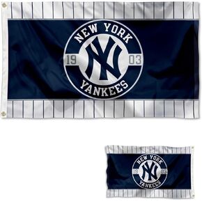 WinCraft NY Yankees Double Sided Embroidered Flag in Kuwait