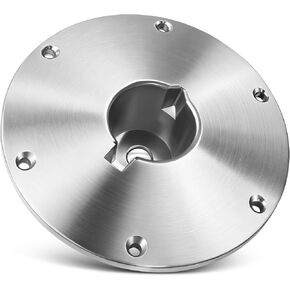 قاعدة قاعدة لمقعد القارب شديدة التحمل SP-68914، مصنوعة من سبائك الألومنيوم، تناسب مقابس دبوس مقاس 2 بوصة أو 2-3/8 بوصة، متوافقة مع حوامل Attwood & Swivl-Eze، مناسبة لمعظم قوارب الصيد (9 بوصة × 9 بوصة) in Kuwait
