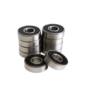 10Pcs 6000 2RS 6000RS RS 6000-2RSH 10x26x8 10 * 26 * 8mm Rubber Seal Deep Groove Ball Bearings 6000-2RS in Kuwait