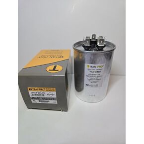 تيتان برو TRCFD455 45/5 HVAC مكثف تشغيل المحرك المزدوج. مكيف هواء MFD/UF 440/370 فولت in Kuwait