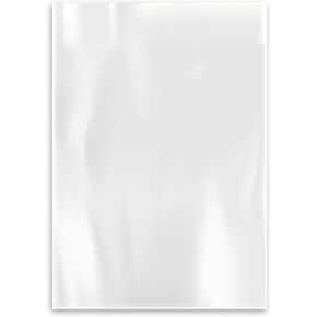 8NET - 7 × 10 بوصة (علبة مكونة من 1000) أكياس بولي بلاستيكية شفافة من فئة LDPE بسعة 2 مل - متوسطة الوزن - آمنة بنسبة 100% لتخزين المواد الغذائية واللوازم الطبية in Kuwait