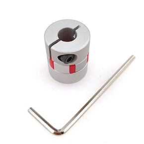D20L25 5x8mm 3mm 4mm 5mm 6mm 6.35mm 7mm 10mm Plum Coupling Spider Flexible Motor Coupler Aluminium Jaw 1Pcs(6.35x7) in Kuwait