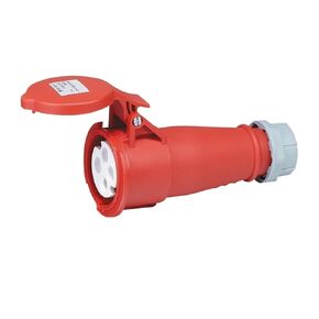 موصل صناعي ومقبس ثلاثي الطور 3 النواة 4P5 ثقب 16A / 32A مقاوم للماء غير مقاوم للانفجار IP44 (موصل 3P32A IP44 GP522) in Kuwait