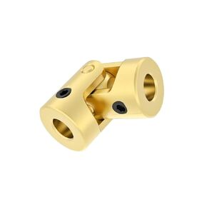 Mini Coupling Brass Universal Joint 3mmx3mm Diameter 7mm Length 13mm Model Ship Coupler Gimbal 1Pcs in Saudi Arabia