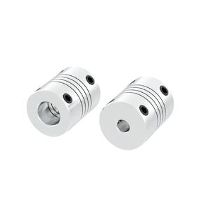 D19L25 Aluminum Z Axis Flexible Coupling 3 4 5 6mm 6.35mm 8mm 10mm for Stepper Motor Coupler 1Pcs(5mm to 10mm) in Saudi Arabia