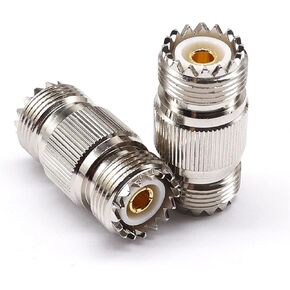 RF Adapter SL16-KK UHF-KK M Female Straight-Through Head Female to Female Straight-Through Head All Copper Needle 1Pcs in Saudi Arabia
