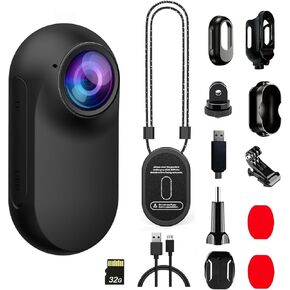 كاميرات الجسم المصغرة XILECAM1080P مع كاميرات جسم خوذة بطاقات بطاقات 32 جيجابايت مع ملحقات صوتية ومرئية متعددة الوظائف in Kuwait