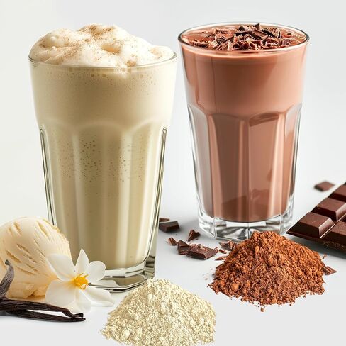 The Fittest Whole Feast Beef Protein Powder - Milk Chocolate - Grass Fed Nose to Tail Carnivore Blend Including Liver, Colostrum and Whole Bone - BCAAs - 14g Collagen, 21g Total Protein in Saudi Arabia