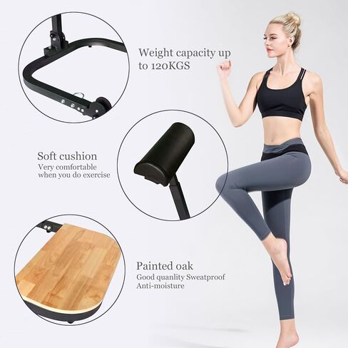 آلة دفع الورك لمعدات تمرين الغلوت عالية المقاومة، آلة الغلوت المنزلية في صالة الألعاب الرياضية، مقعد دفع الورك يأتي مع 50 و100 و150 رطلاً من المقاومة in Kuwait