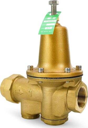 LF25AUB-Z3 صمام تخفيض الضغط مقاس 1 بوصة، سبائك البرونز المصبوب، خيوط أنثى NPT، قابل للتعديل 25-75 رطل لكل بوصة مربعة، مقعد بوليمر، الحد الأقصى لضغط العمل 300 رطل لكل بوصة مربعة in Kuwait