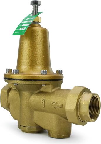 LF25AUB-Z3 صمام تخفيض الضغط مقاس 1 بوصة، سبائك البرونز المصبوب، خيوط أنثى NPT، قابل للتعديل 25-75 رطل لكل بوصة مربعة، مقعد بوليمر، الحد الأقصى لضغط العمل 300 رطل لكل بوصة مربعة in Kuwait