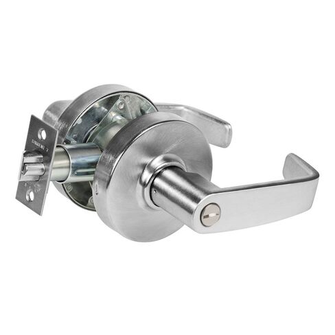 سارجنت 7U65-LL-26D درجة 2 للخصوصية/السرير/الحمام، US26D كروم ساتان، 2-3/4 بوصة in Kuwait