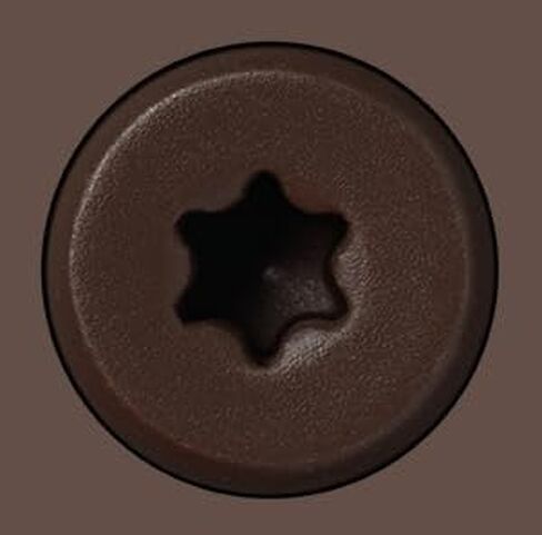 مسامير اللفافة Starborn Fascia System Epoxy #10 x 1-7/8 بوصة - عدد 100 - لون الشوكولاتة in Saudi Arabia
