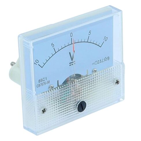 1 قطعة 85C1-V مؤشر نوع الفولتميتر الإيجابي والسلبي 5V10V15V20V30V50V100V150V250V مؤشر ثنائي الاتجاه متر (200 فولت -0-200 فولت) in Kuwait