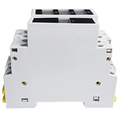 1pc Din Rail Voltage Meter AC 80-500V Single Three Phase Modular Voltmeter Indicator LED Digital Display Detector NV-1P NV-3P(NV-1P) in Saudi Arabia