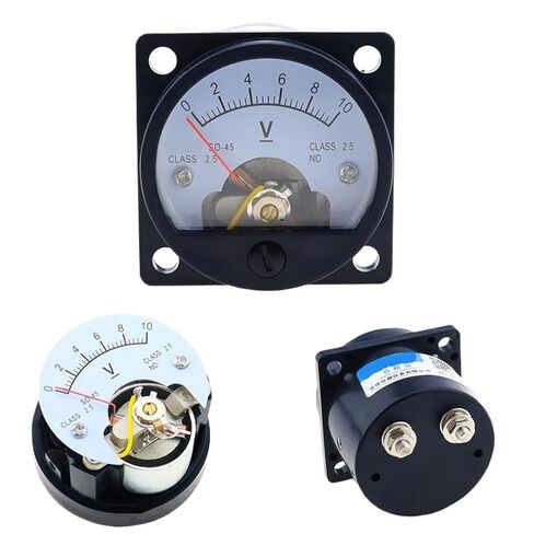 1 قطعة SO-45 Anlog الفولتميتر 1V2V3V5V10V15V20V30V40V50V100V150V200V250V300V400V450V500V الجهد عداد لوحة (30 فولت) in Kuwait
