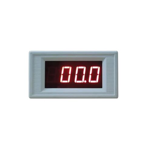 1 قطعة YB5135A 200 مللي فولت 2 فولت 20 فولت 200 فولت 500 فولت الفولتميتر مقياس الجهد الكهربائي السلبي الإيجابي الفولتميتر فولت مراقب اختبار (أحمر، DC200V_إمداد الطاقة DC12V) in Kuwait