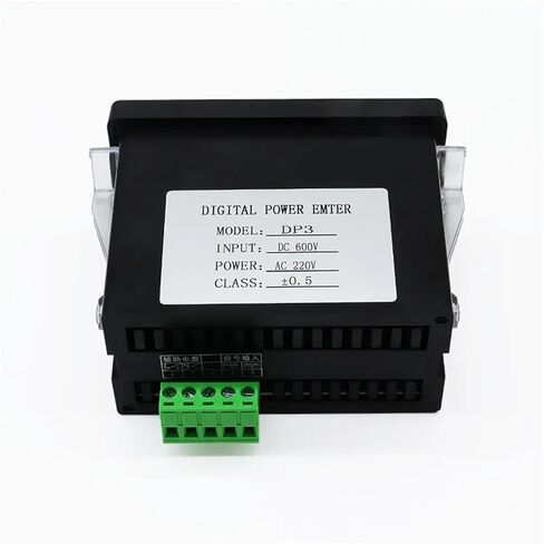 1 قطعة الفولتميتر مرحلة واحدة شاشة كبيرة شاشة ديجيتال 600VDC عداد لوحة امدادات الطاقة AC220V 96*48 مللي متر in Kuwait