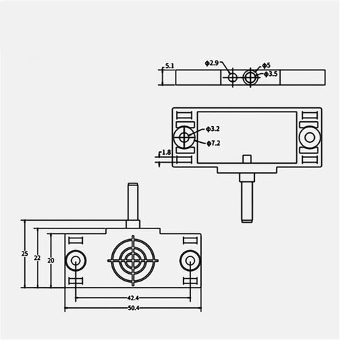 CBN5-F46-E0 NPN Or PNP 10-30VDC 2-10mm Detection Distance Flat Housing Capacitive Proximity Switch Sensor, 1pc(10mm NPN NC) in Saudi Arabia
