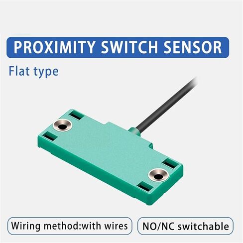 CBN5-F46-E0 NPN Or PNP 10-30VDC 2-10mm Detection Distance Flat Housing Capacitive Proximity Switch Sensor, 1pc(10mm NPN NC) in Saudi Arabia