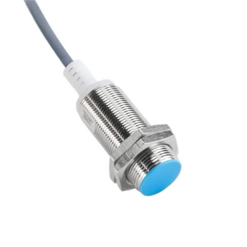 LM18 Inductive Proximity Sensor, Metal Detection Approach Switch, IP68 1000Hz 5mm/16mm Distance NPN DC12/24V PLC, 1pc((Flush),10MM,NPN NO) in Saudi Arabia