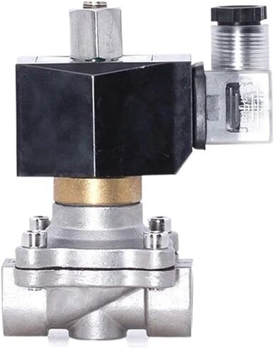 3/8" Normally Open Stainless Steel Solenoid Valve 12V 24V 220V 24VDC Water, Gas, Oil Waterproof Solenoid Valve(BSP_380VAC) in Saudi Arabia