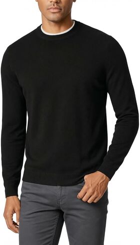 KVSS Men's Crewneck 100% Pure Cashmere Sweater, Pullover Cashmere Sweaters for Mens | Luxury from Inner Mongolia in Saudi Arabia