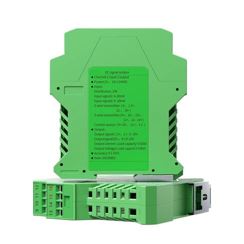 ينطبق على 2 مخرج 2 مخرج 4-20 مللي أمبير عازل إشارة الإدخال AC/DC 85-265 عازل إشارة 1 في 3 مخرج 0-5 فولت 0-10 فولت DC24V مصدر طاقة (2 في 2 مخرج، 0-10MA_0-10V_DC24V) in Kuwait