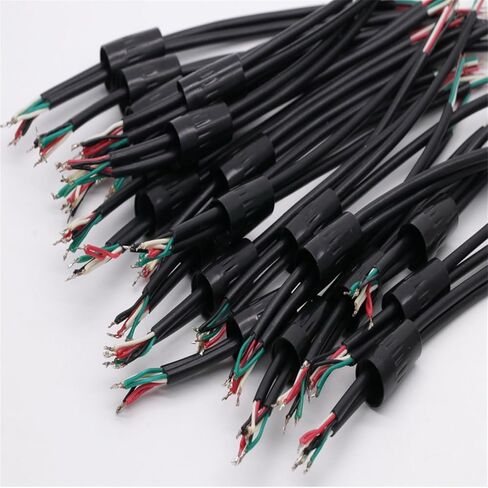 4Pin Mini XLR جاك أنثى إلى كابل ذكر مزدوج 1 قطعة in Saudi Arabia