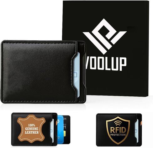 Leather Card Holder – Superhero Design with Bat ID and Eyes, Slim and Compact Wallet – Gift for Father's Day, Birthdays, Anniversaries, and Special Occasions in Kuwait
