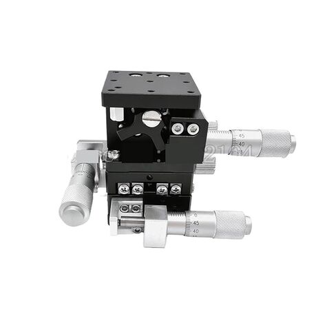 Manual XYZ axis 25x25 fine Adjustment Station Displacement Linear Stage 40x40mm LD25-LM in Saudi Arabia
